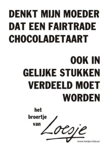 Fairtrade chocolade